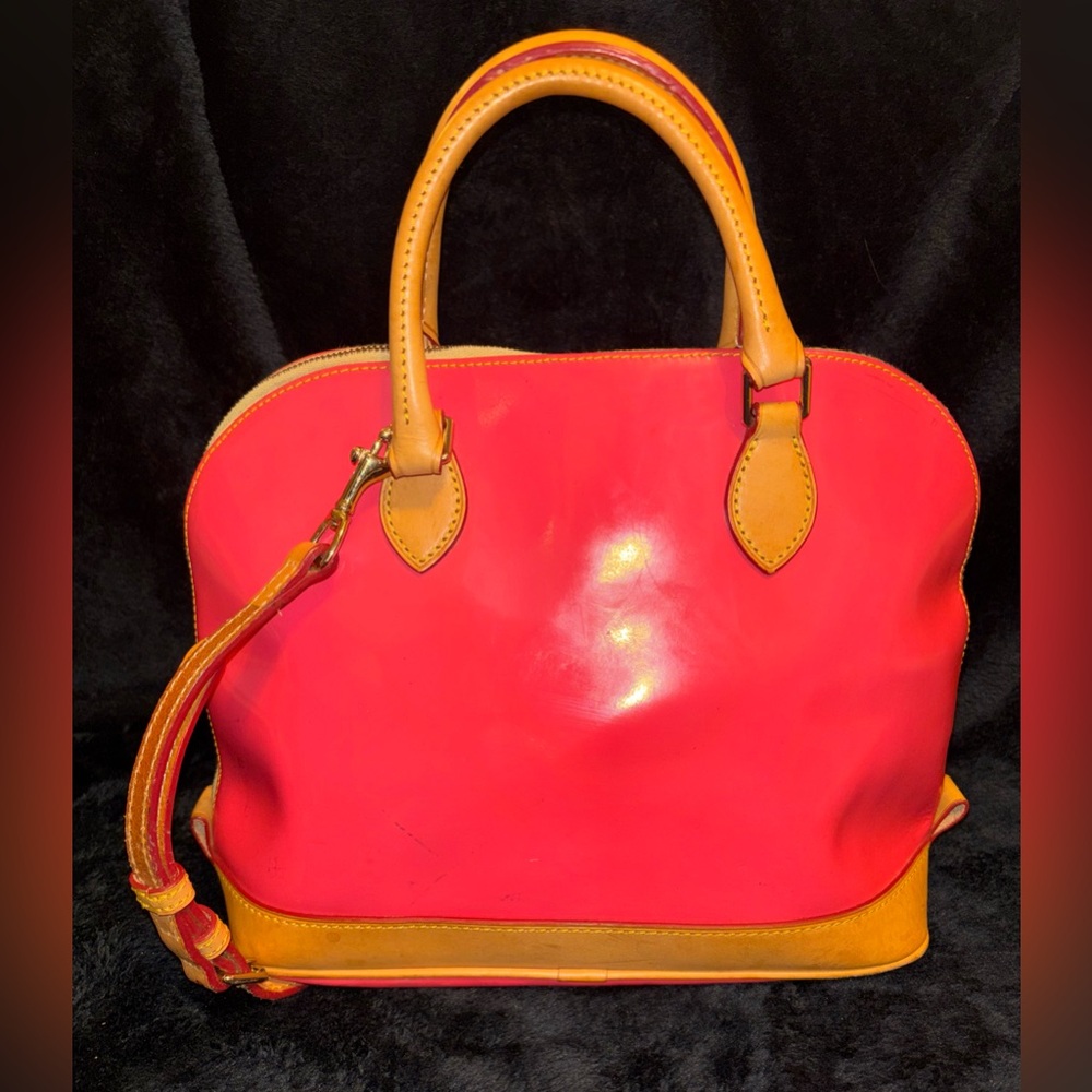 Dooney & Bourke Bubble Gum Zip Crossbody Sachel - Picture 2 of 15